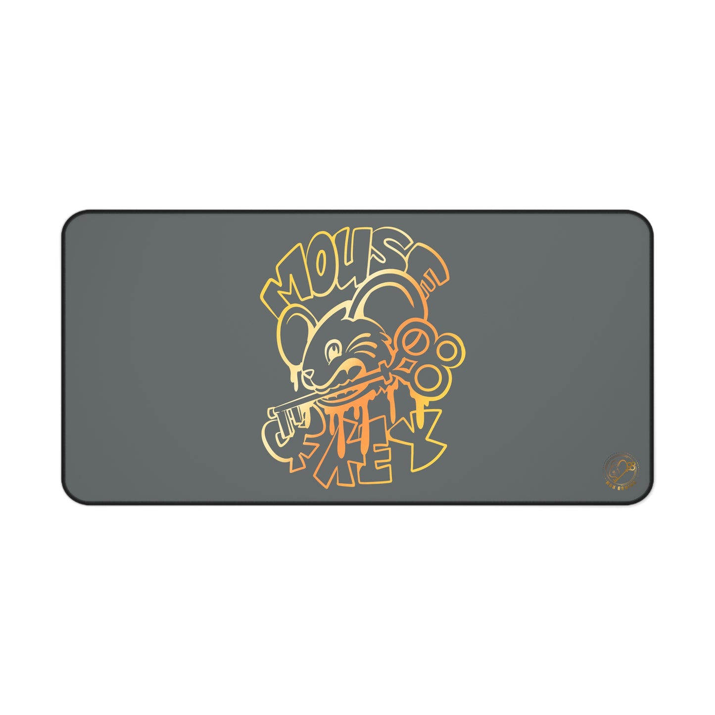 gDrip Gray Desk Mat