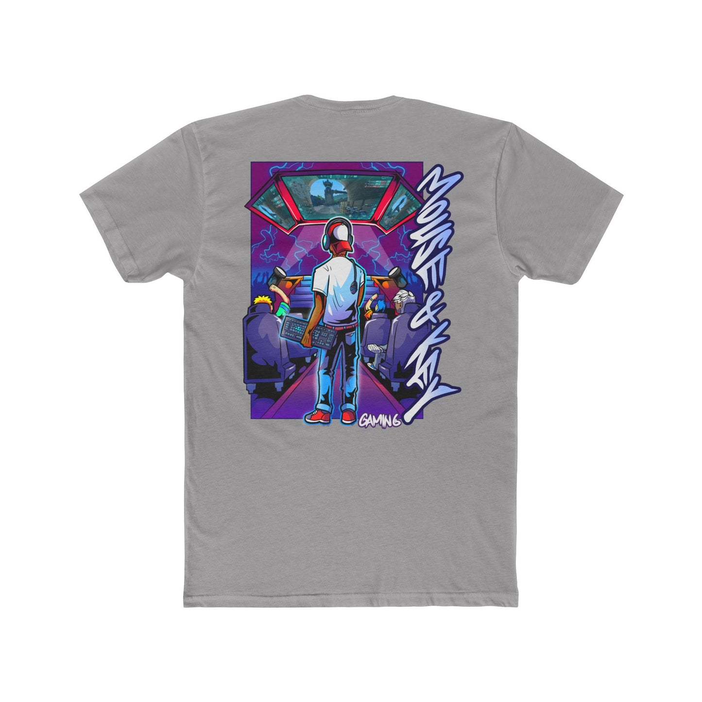 Fitted Mouse & Key LAN T-Shirt