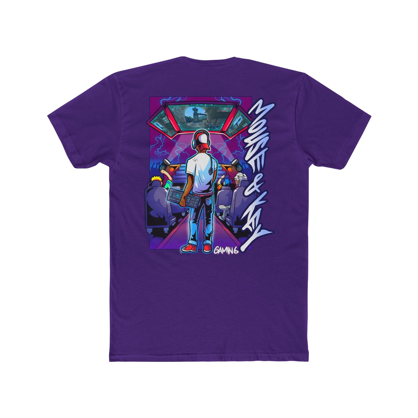 Fitted Mouse & Key LAN T-Shirt